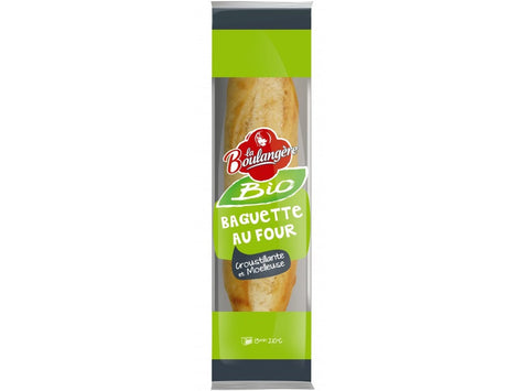 ORGANIC BAGUETTE BREAD 250G (#114911)