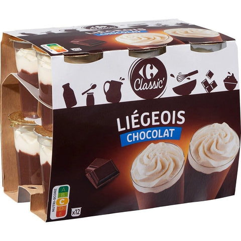 CHOCOLATE LIEGEOIS DESSERT 100G (#122098)