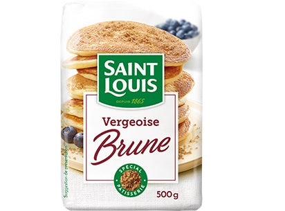 BROWN VERGEOISE SUGAR 500G (#116395)