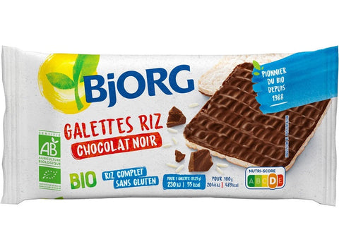 ORGANIC DARK CHOCOLATE RICE CAKE 90G (#116587)