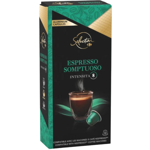 ESPRESSO SOMPTUOSO COFFEE CAPSULES 10PC (#118105)