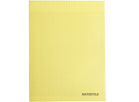 STAPLED NOTEBOOK YELLOW 96 PAGES (#126170)