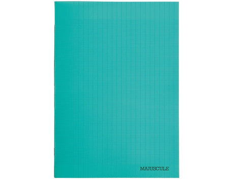 STAPLED NOTEBOOK GREEN A4 96 PAGES (#126231)