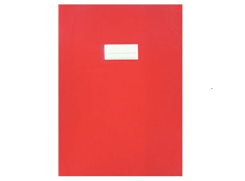 NOTEBOOK COVER RED A4 (#126487)