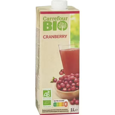ORGANIC CRANBERRY JUICE 1L (#118453)