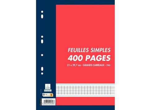 200 PUNCHED SHEETS A4 70G (#126218)