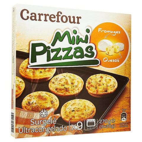THREE CHEESE MINI PIZZAS 30G (#119944)