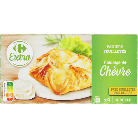 GOAT CHEESE PUFF PASTRIES 100G (#120198)
