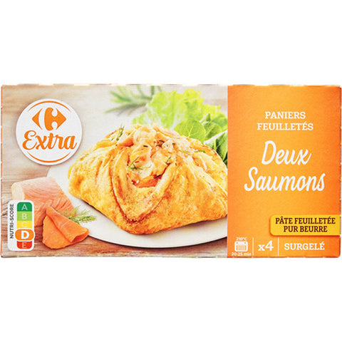 SALMON PUFF PASTRIES 100G (#120197)