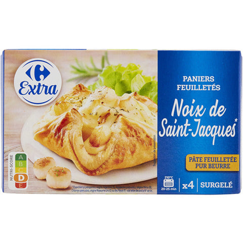 PUFF PASTRIES WITH SAINT-JACQUES 100G (#120179)