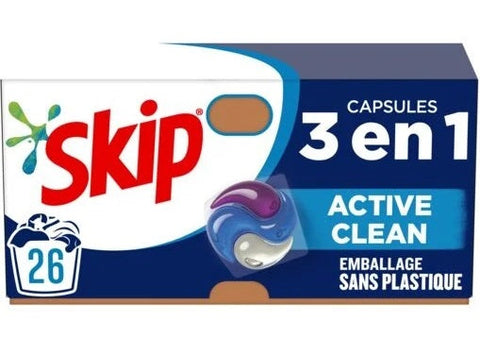 ACTIVE CLEAN 3IN1 DETERGENT PODS 26PC (#119428)