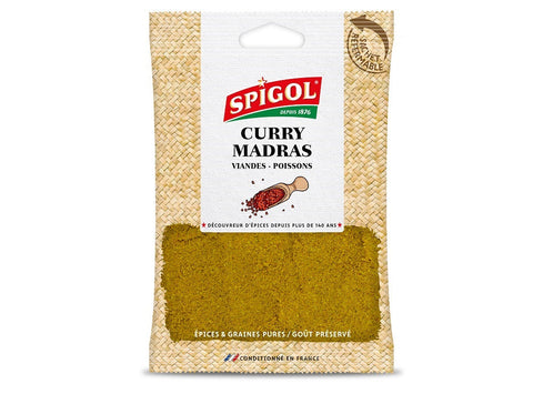 CURRY MADRAS 75G (#122501)