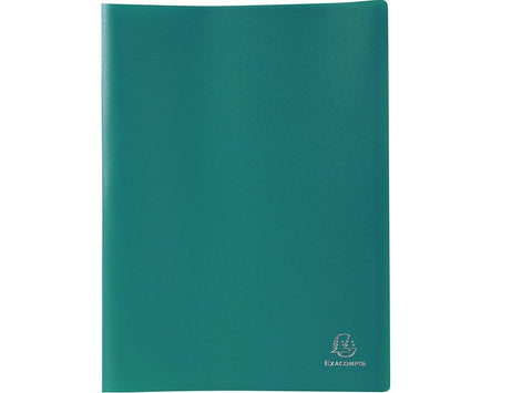GREEN DOCUMENT HOLDER 40 POCKETS (#126156)