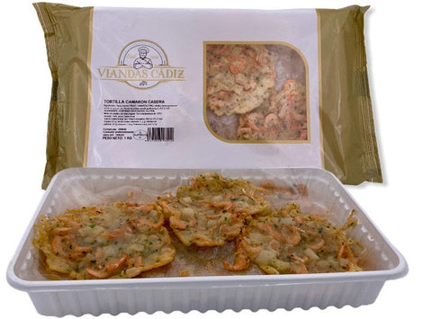 ARTISAN HOMEMADE SHRIMP TORTILLITAS 1KG (#121317)
