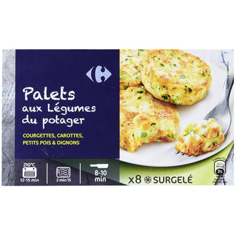 MIX VEGETABLE PATTIES 300G (#119963)