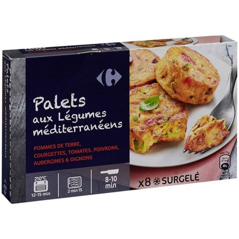 MEDITERRANEAN VEG PATTIES 300G (#119962)