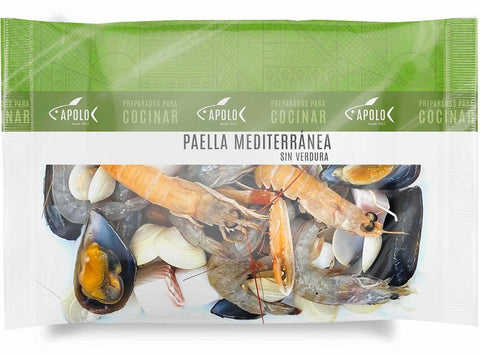 MEDITERRANEAN PAELLA NO VEGETABLES 1KG (#124391)