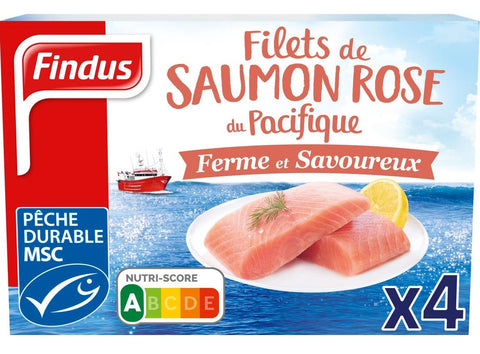 WILD PINK PACIFIC SALMON FILLETS 400G (#119976)