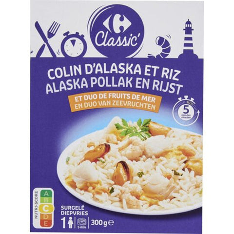 HAKE AND SEAFOOD RICE 300G (#120155)