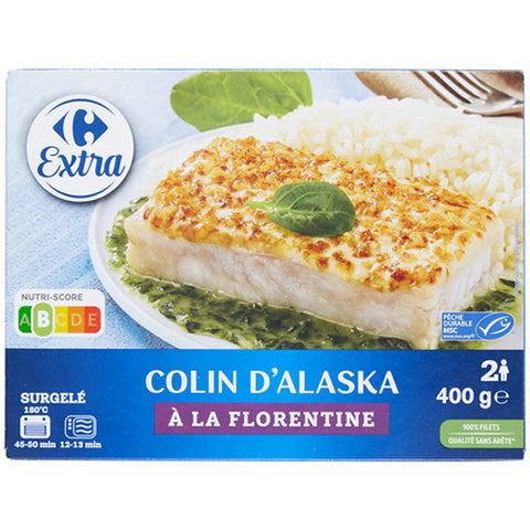 ALASKAN POLLOCK FLORENTINE 400G (#120219)