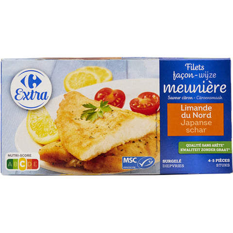FLOUNDER FILLET MEUNIERE 400G (#120204)