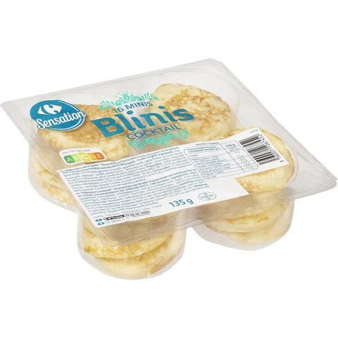 MINI BLINIS SNACK 135G (#116938)