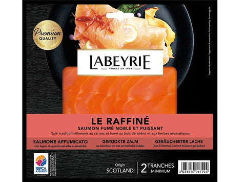 LE RAFFINE SMOKED SALMON 75G (#124214)