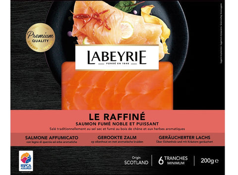 LE RAFFINE SMOKED SALMON 200G (#124199)