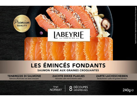 SMOKED SALMON CRUNCHY SEEDS 240G (#124196)
