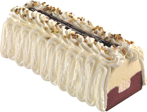 VANILLA BLACKCURRANT ICE CREAM LOG 800G (#121379)
