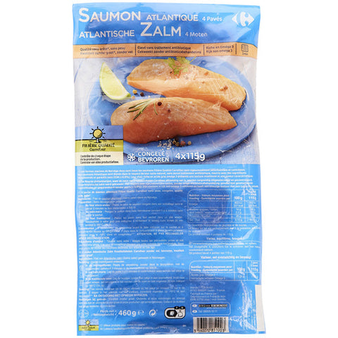 ATLANTIC SALMON PORTIONS 115G (#120040)