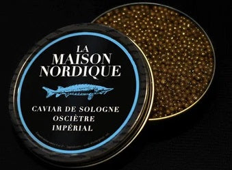 SOLOGNE IMPERIAL OSCEITRA CAVIAR 50G (#122976)