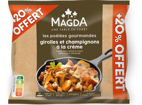 CHANTERELLES WITH CREAM SAUCE 360G (#120572)