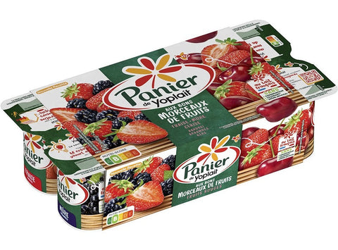 PANIER RED FRUITS YOGURT 125G (#114621)