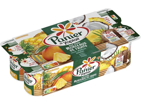 PANIER EXOTIC FRUITS YOGURT 125G (#114619)