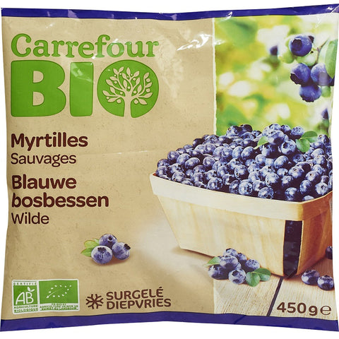 ORG WILD BLUEBERRIES 450G (#120135)