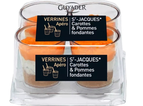 SCALLOP VERRINES SNACK 40G (#122327)