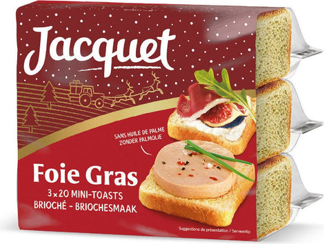FOIE-GRAS TOASTS BREAD 255G (#122410)