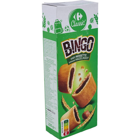 HAZELNUT FILLED BISCUITS 225G (#116460)