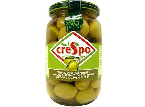 WHOLE GREEN OLIVES 37CL (#127308)