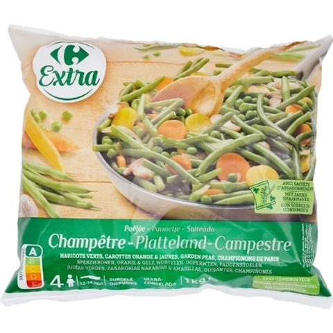 COOKED VEGETABLES COUNTRY-STYLE STIR-FRY 1KG (#127553)