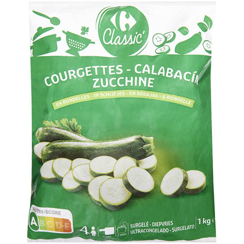 SLICED ZUCCHINI 1KG (#120169)