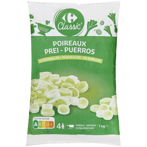SLICED LEEKS 1KG (#120185)