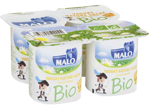 ORGANIC SWEETENED PLAIN YOGURT 125G (#114587)