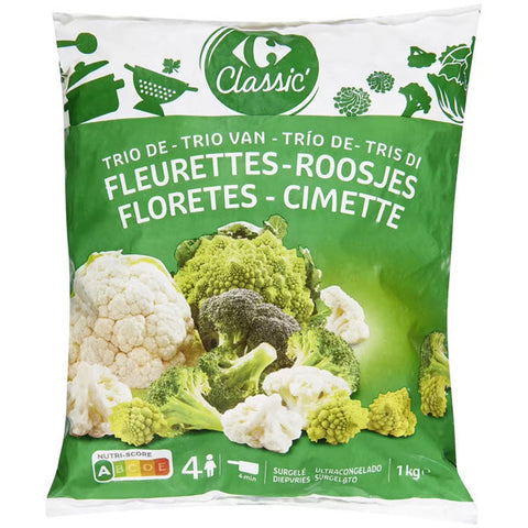 MIX CABBAGE FLORETS 1KG (#120199)