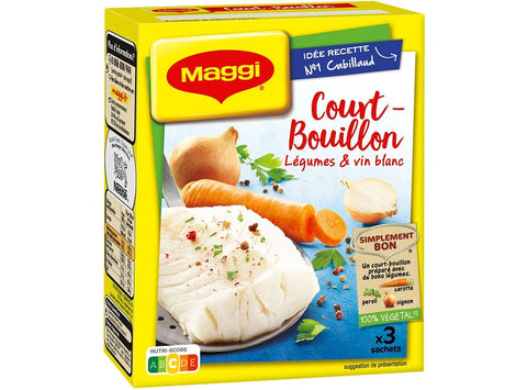 VEGETABLE WHITE WINE BROTH 50G (#117813)