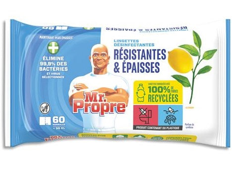 CLEANING WIPES 60PC (#127321)