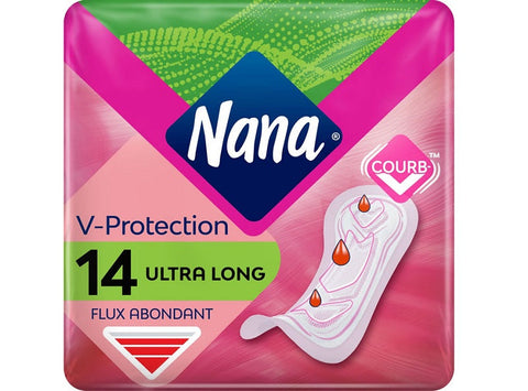 SANITARY PADS ULTRA LONG 14PC (#127323)