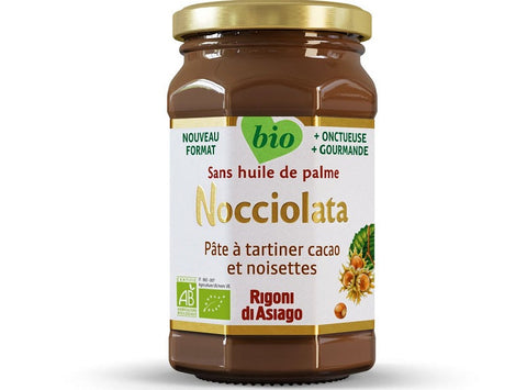 ORGANIC COCOA HAZELNUT SPREAD 325G (#120501)
