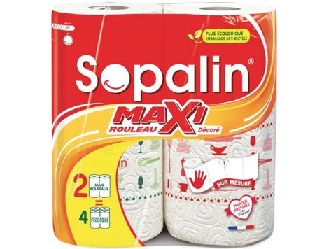 DECORATED PAPER TOWEL 2PC (#127326)